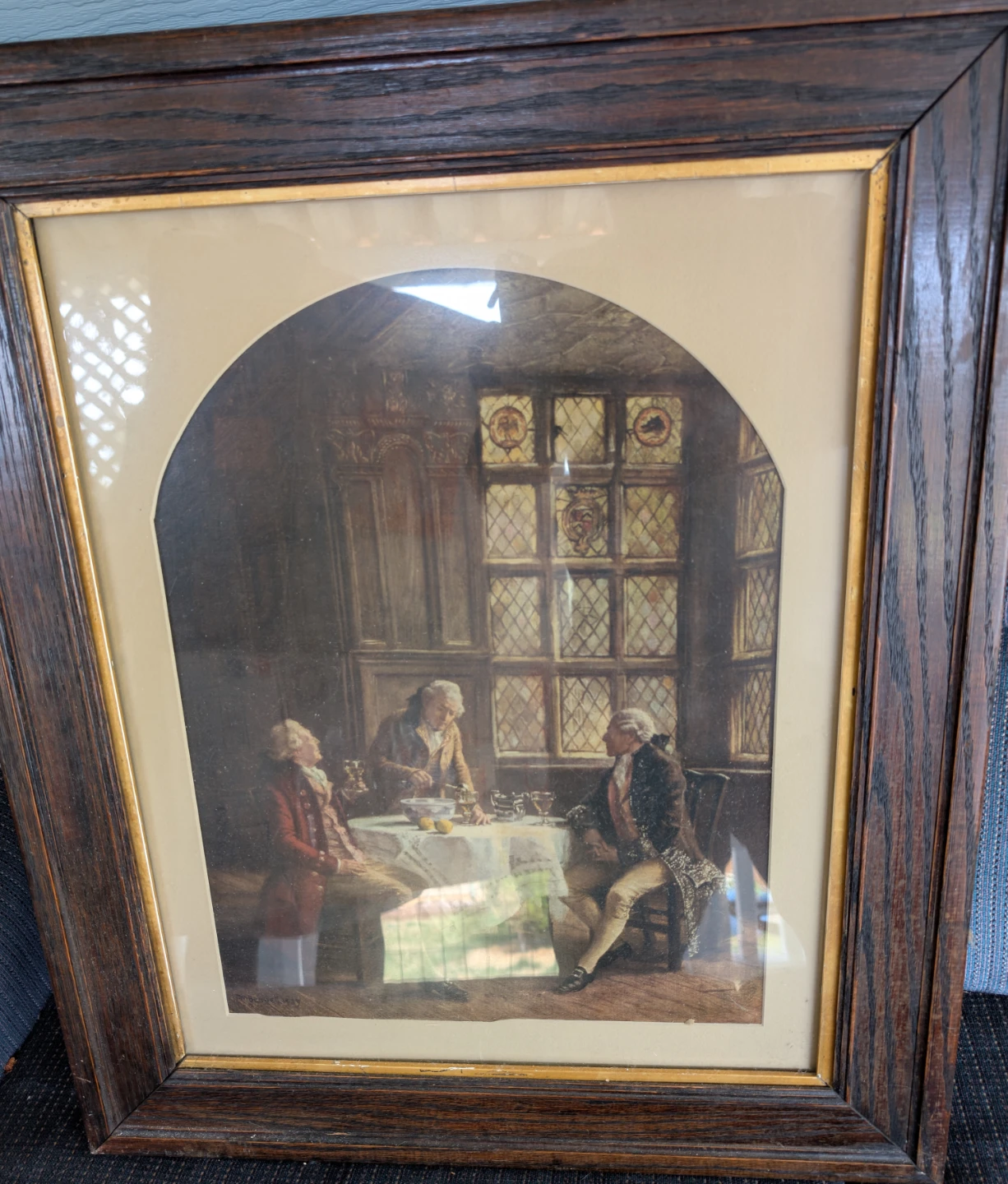 2 Frank Moss Rare "The Hot Toddy" "Discussing the Days Bag" - photo 2