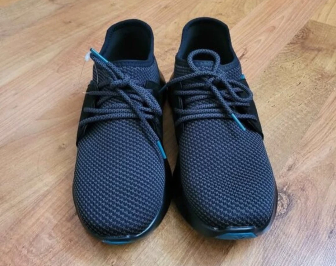 Vessi Black Knit Running Shoes - photo 3