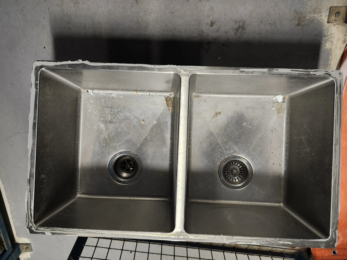 Double Kitchen Sink Stainless Steel