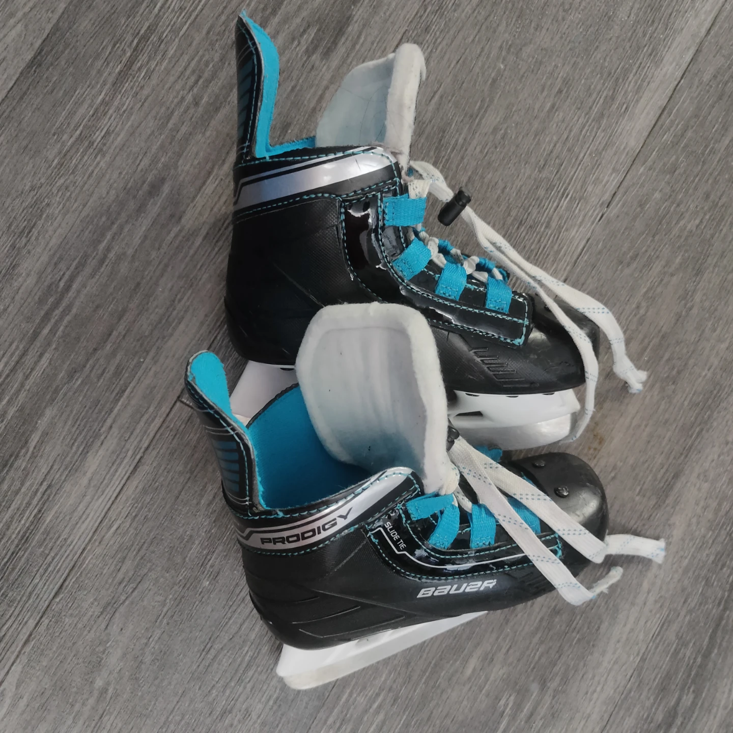 Bauer Prodigy Youth Ice Skates Size Y9 - photo 3