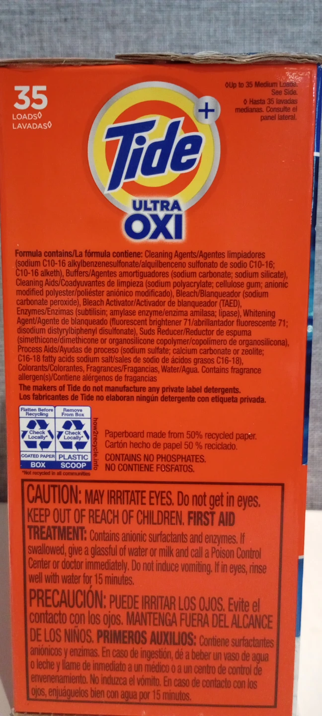 Tide Ultra Oxi Detergent - photo 3
