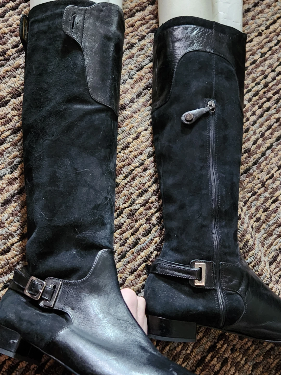 Black knee high boots - photo 3