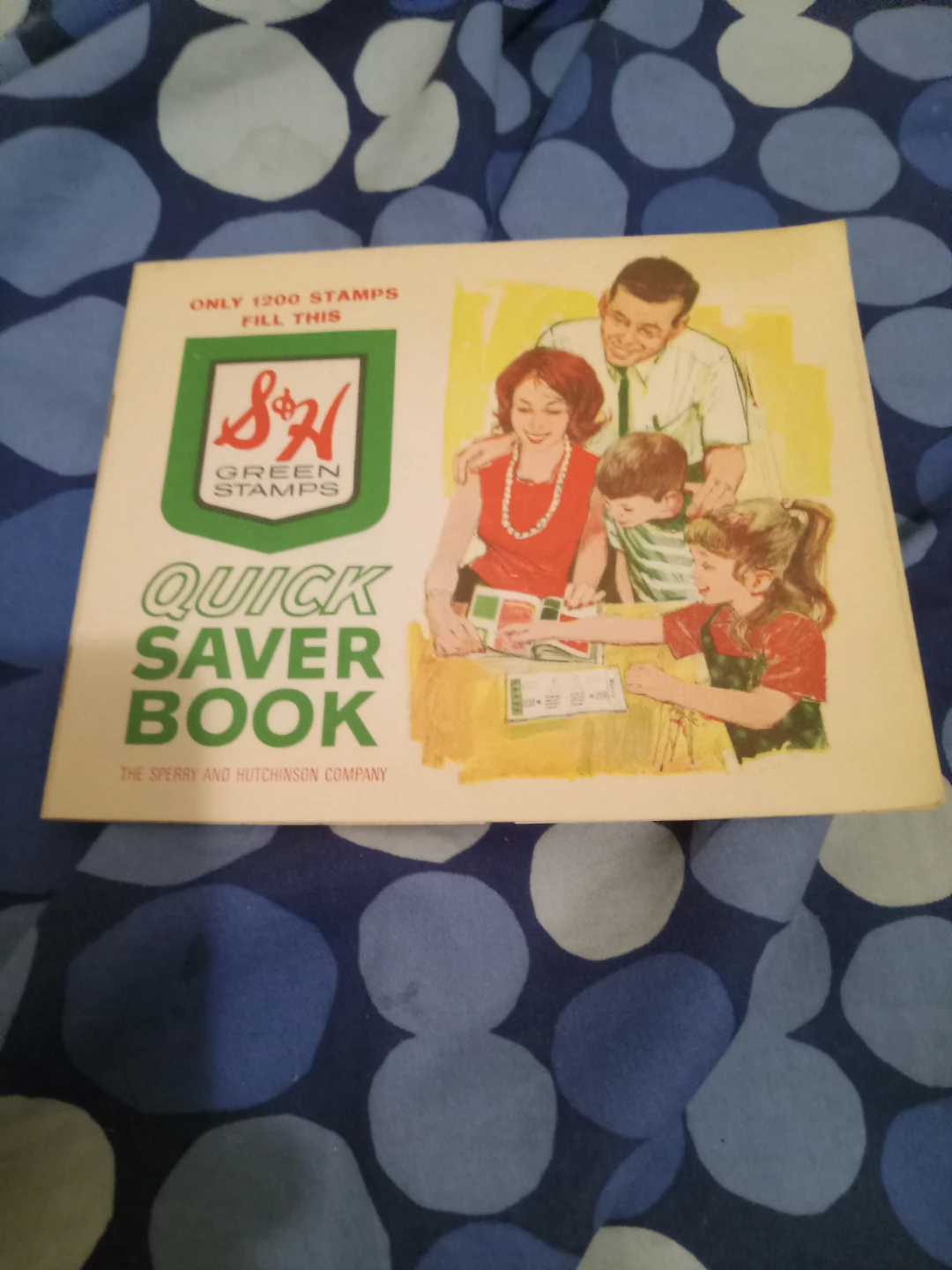 S&H Green Stamps Quick Saver Book