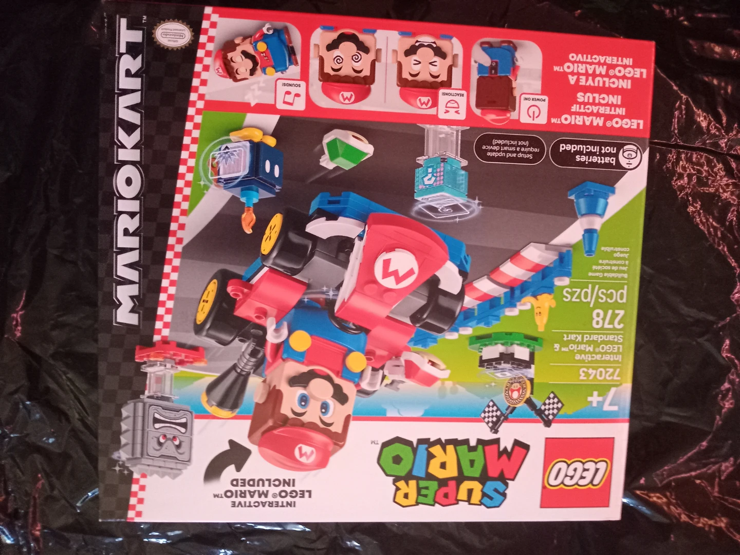 LEGO Super Mario 72043 Interactive Mario & Standard Kart