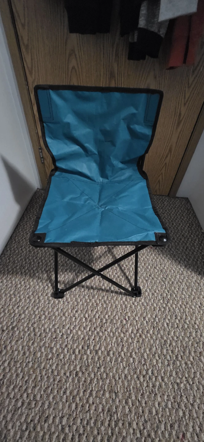 Blue Folding Camp Chair - photo 3