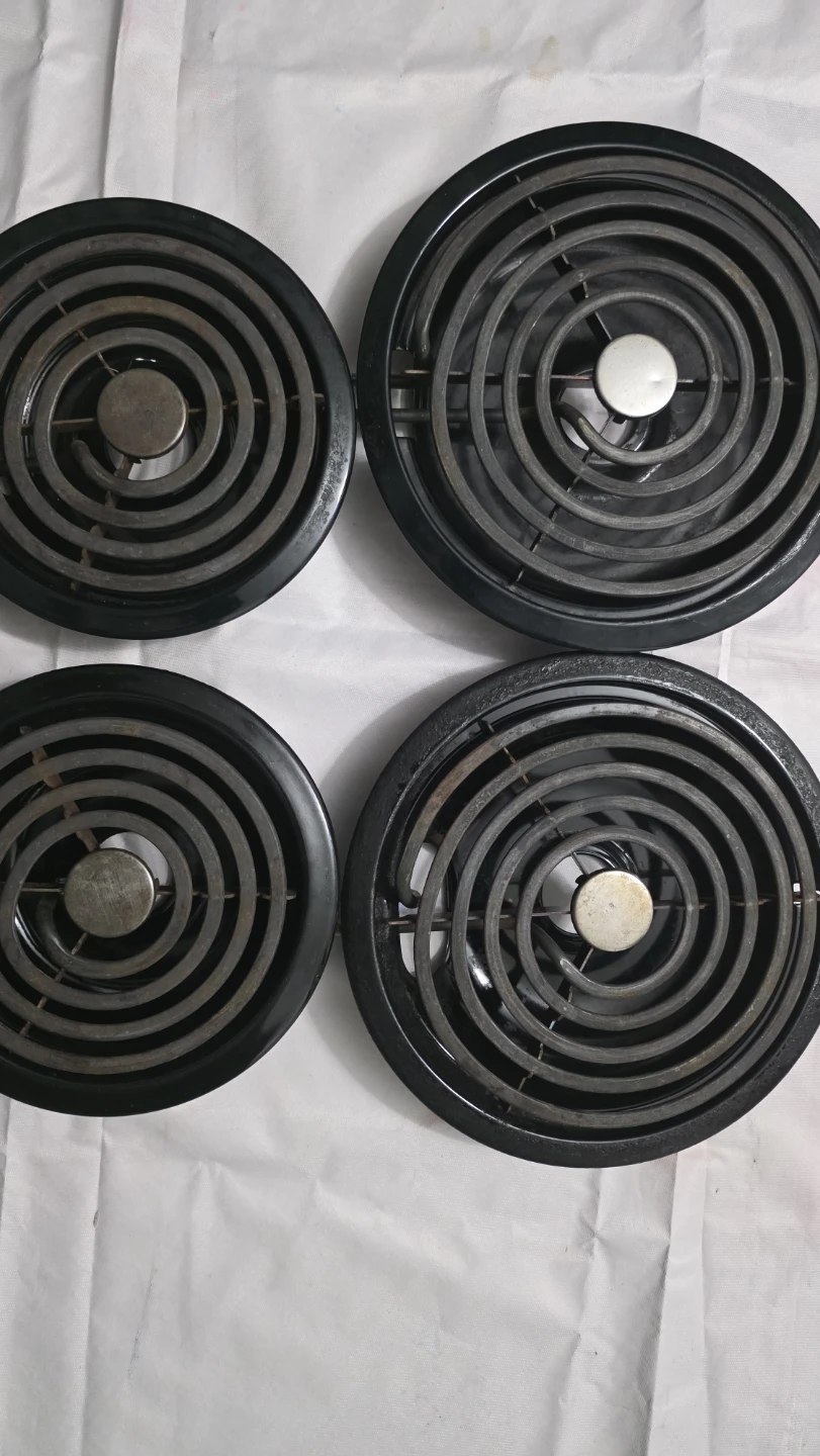 Set of 4 Electric Stove Burners