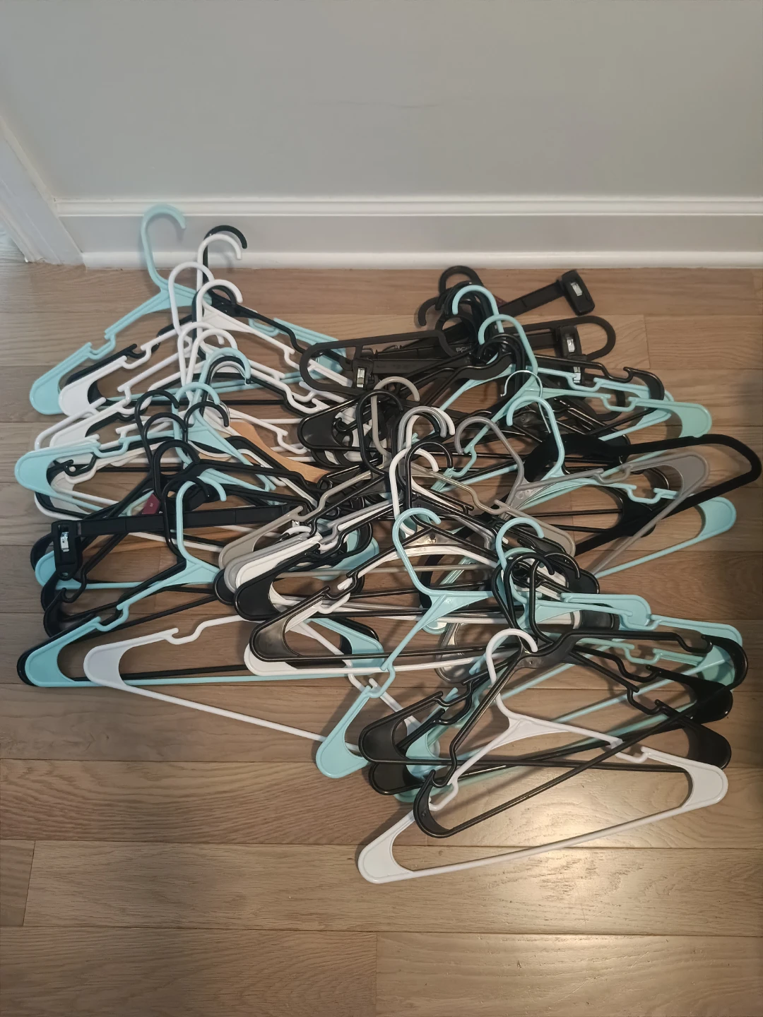 Plastic hangers