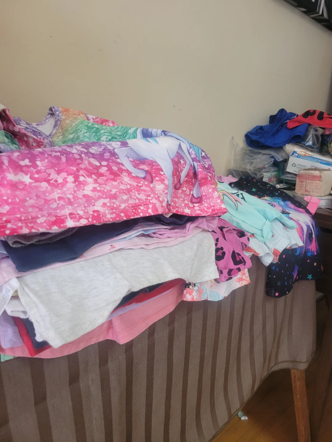 Lot 114 Kids Unicorn & Rainbow Print Clothing Lot - photo 5