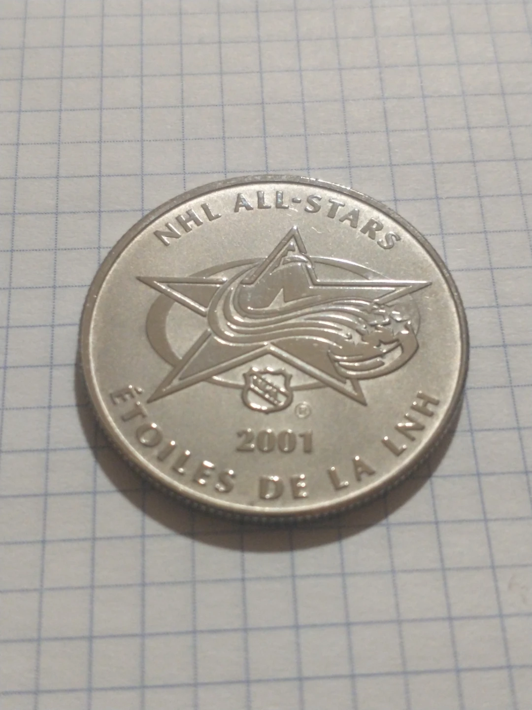 Nice 2001 NHL All Star Bobby Hull medallion - photo 3
