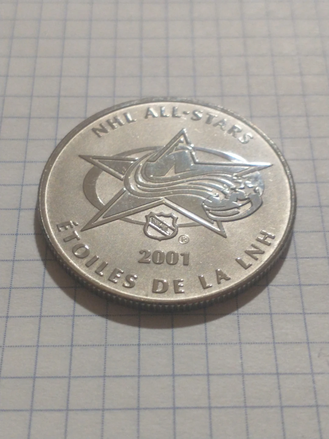 Nice 2001 NHL All Star Bobby Hull medallion - photo 4