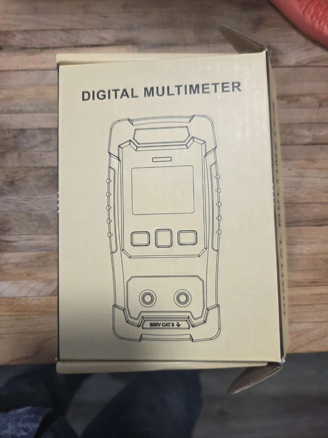Digital Multimeter with Test Leads