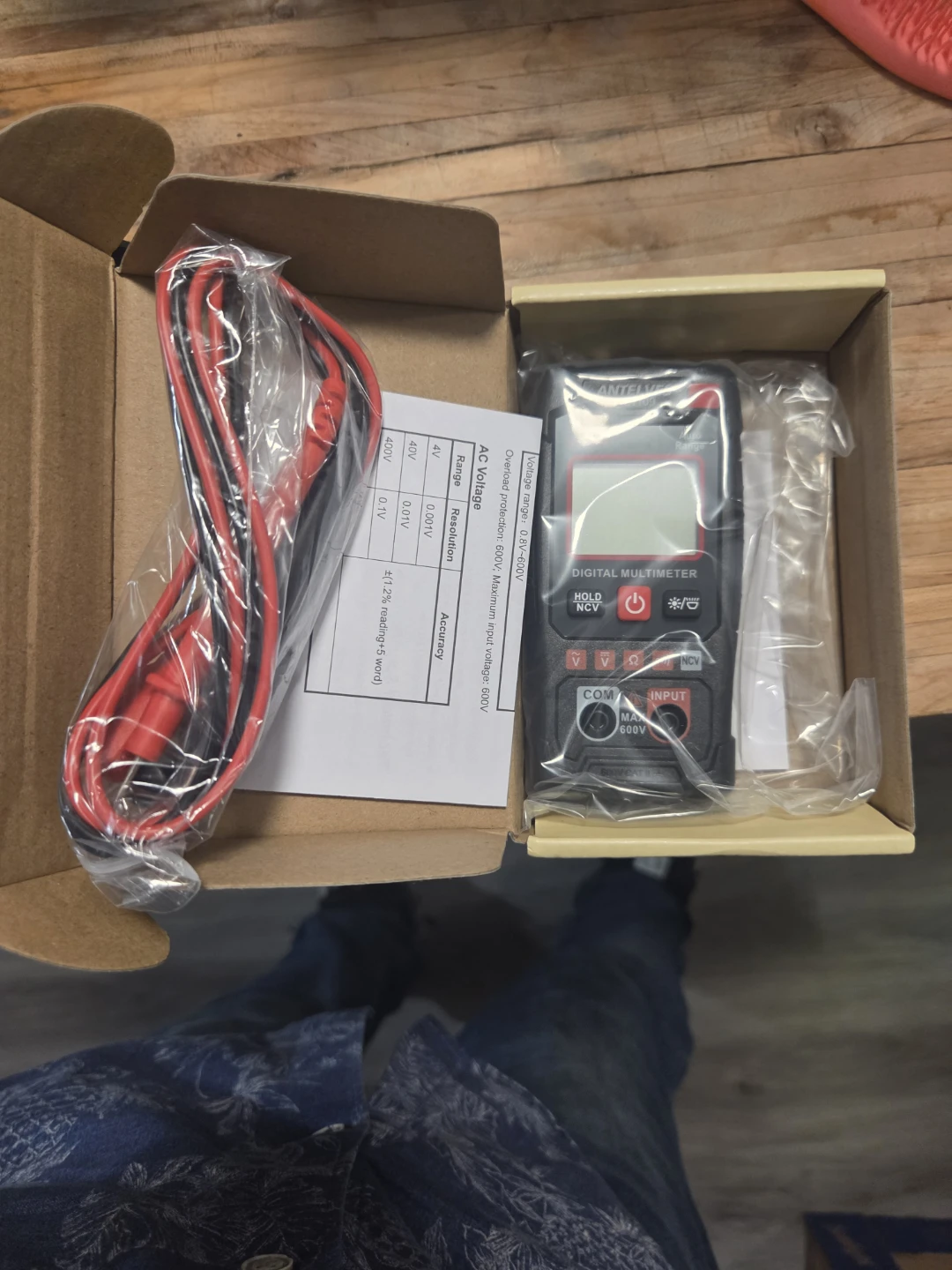 Digital Multimeter with Test Leads - photo 2
