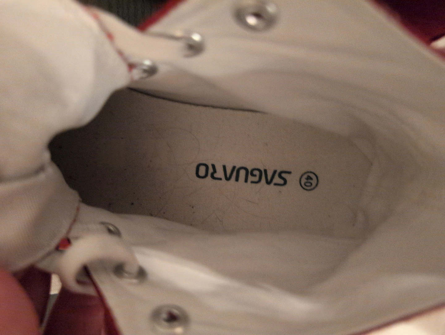 Saguaro Red High Top Sneakers - Size 40 - photo 5