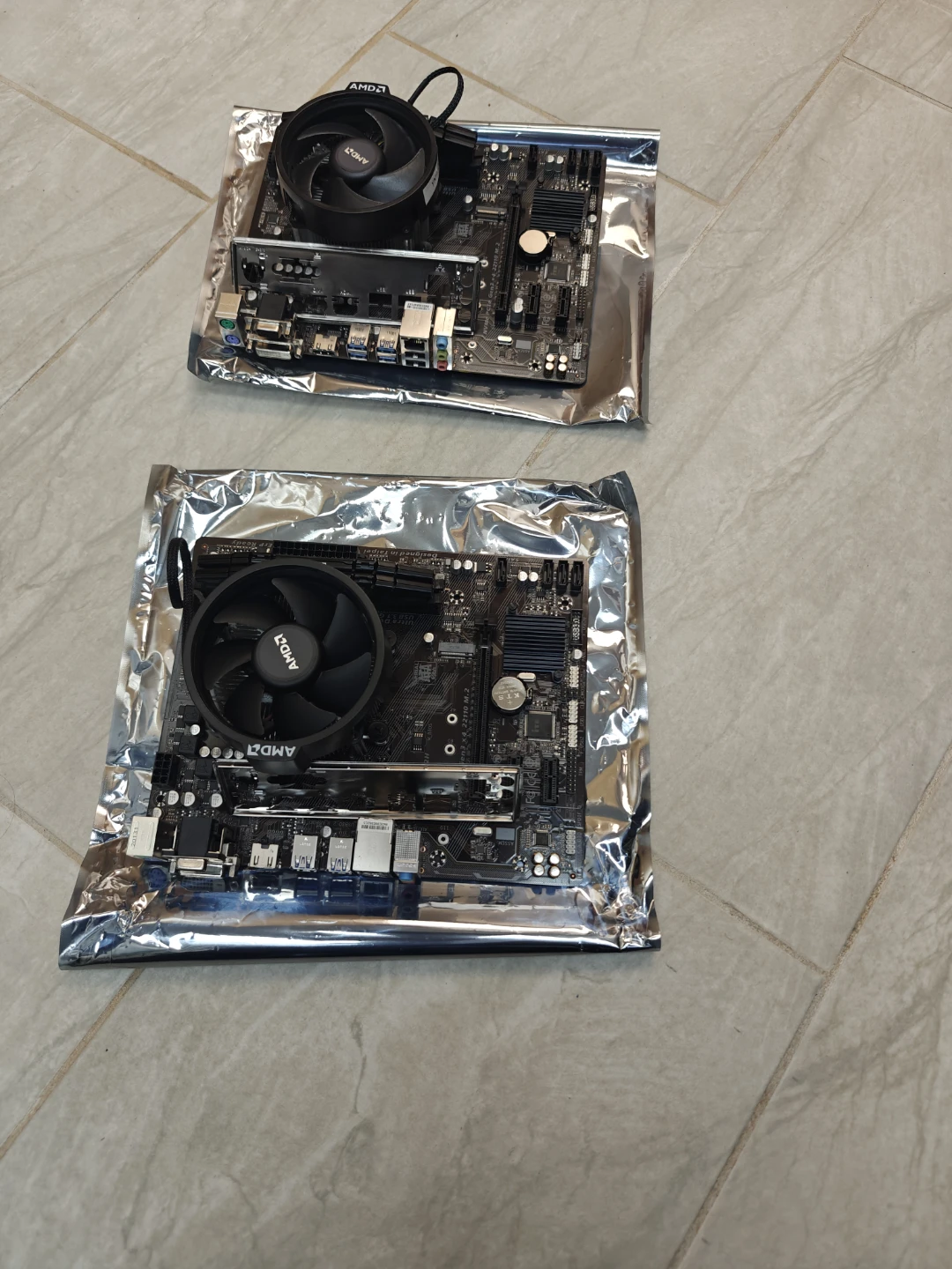 Motherboard + CPU + Cooler + RAM - photo 2