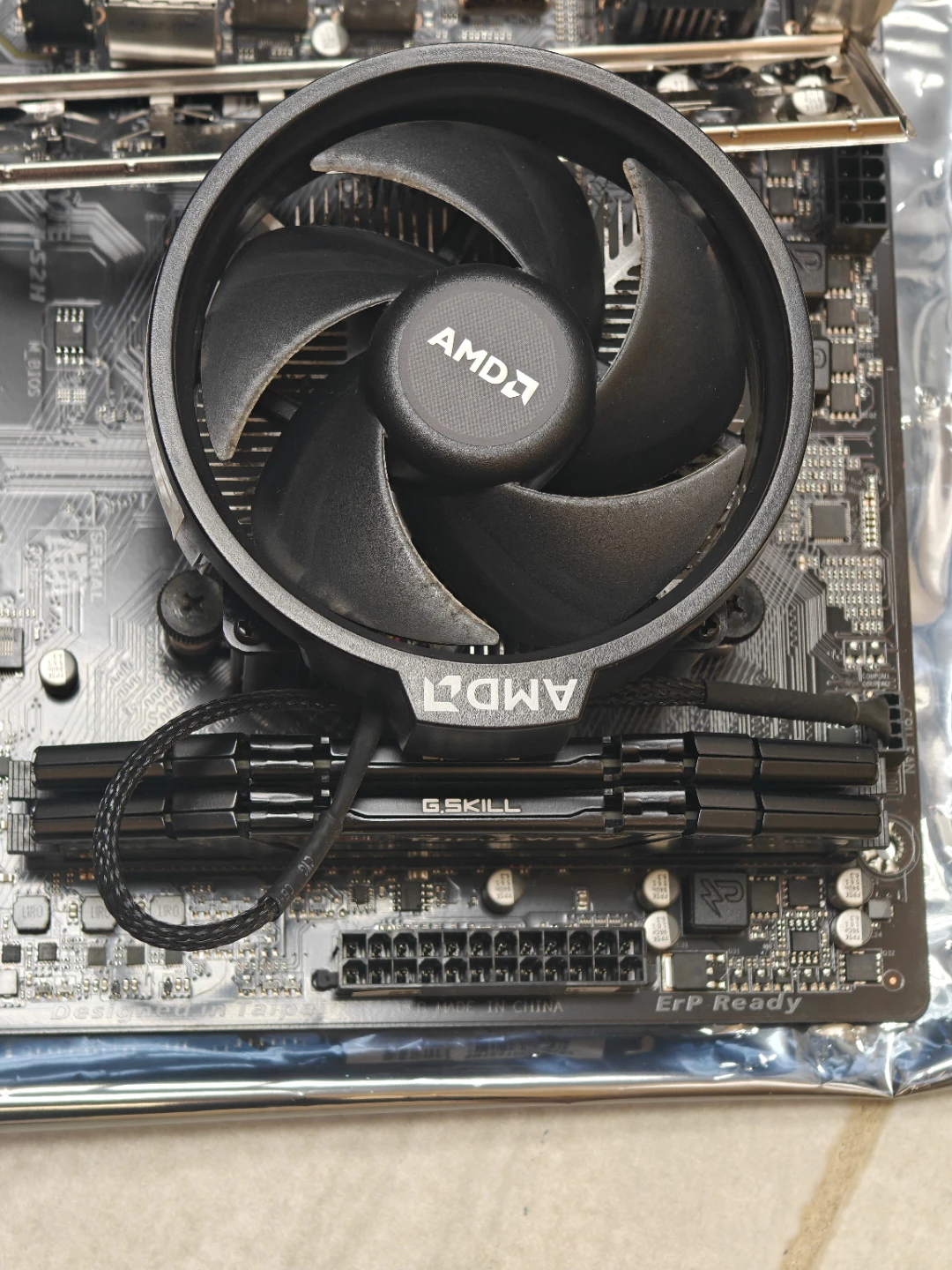 Motherboard + CPU + Cooler + RAM - photo 3