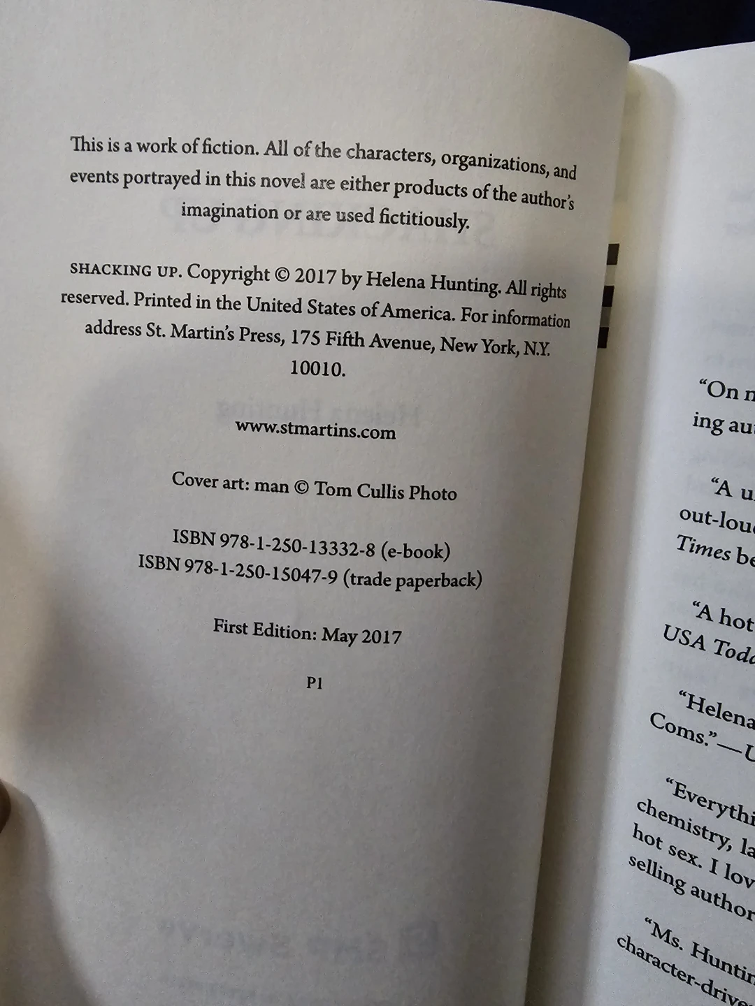 Shacking Up by Helena Hunting - Paperback 1st Edition - photo 2