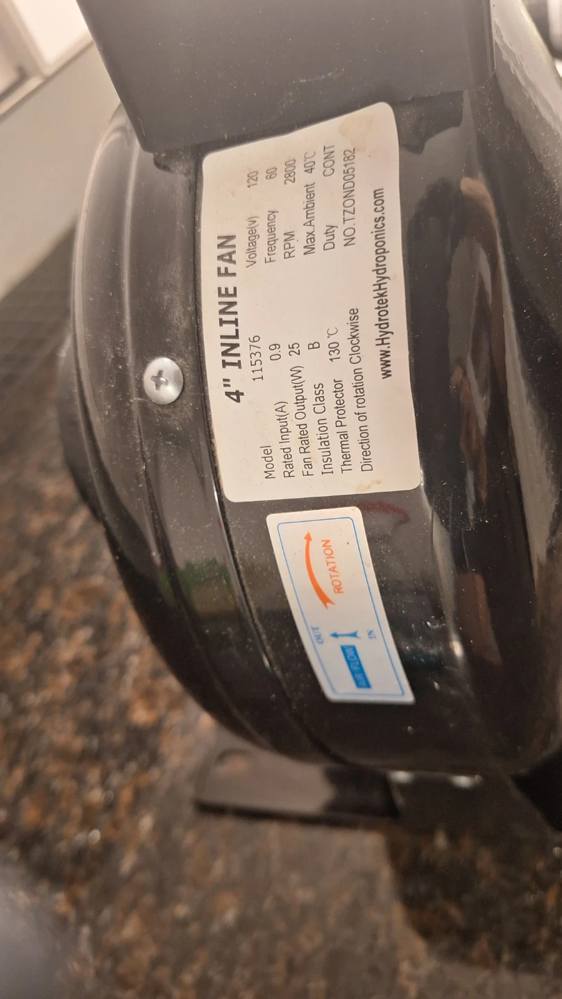 Stealth Ventilation 4" Inline Fan 189 CFM - photo 3