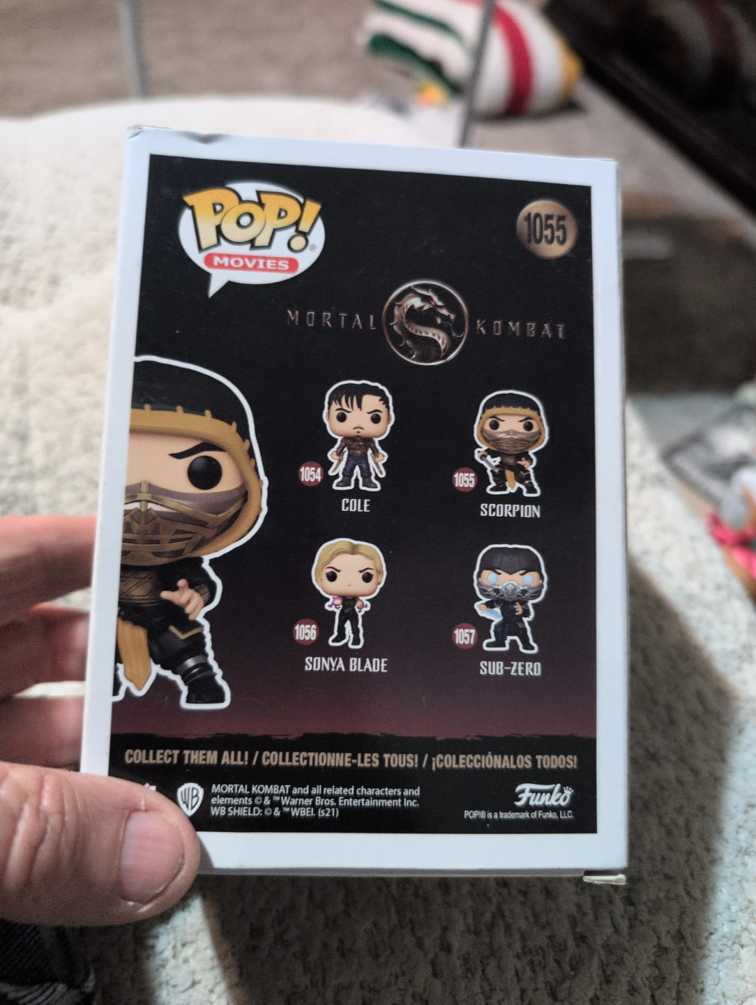 Funko Pop! Movies Mortal Kombat Scorpion #1055 Vinyl Figure - photo 2