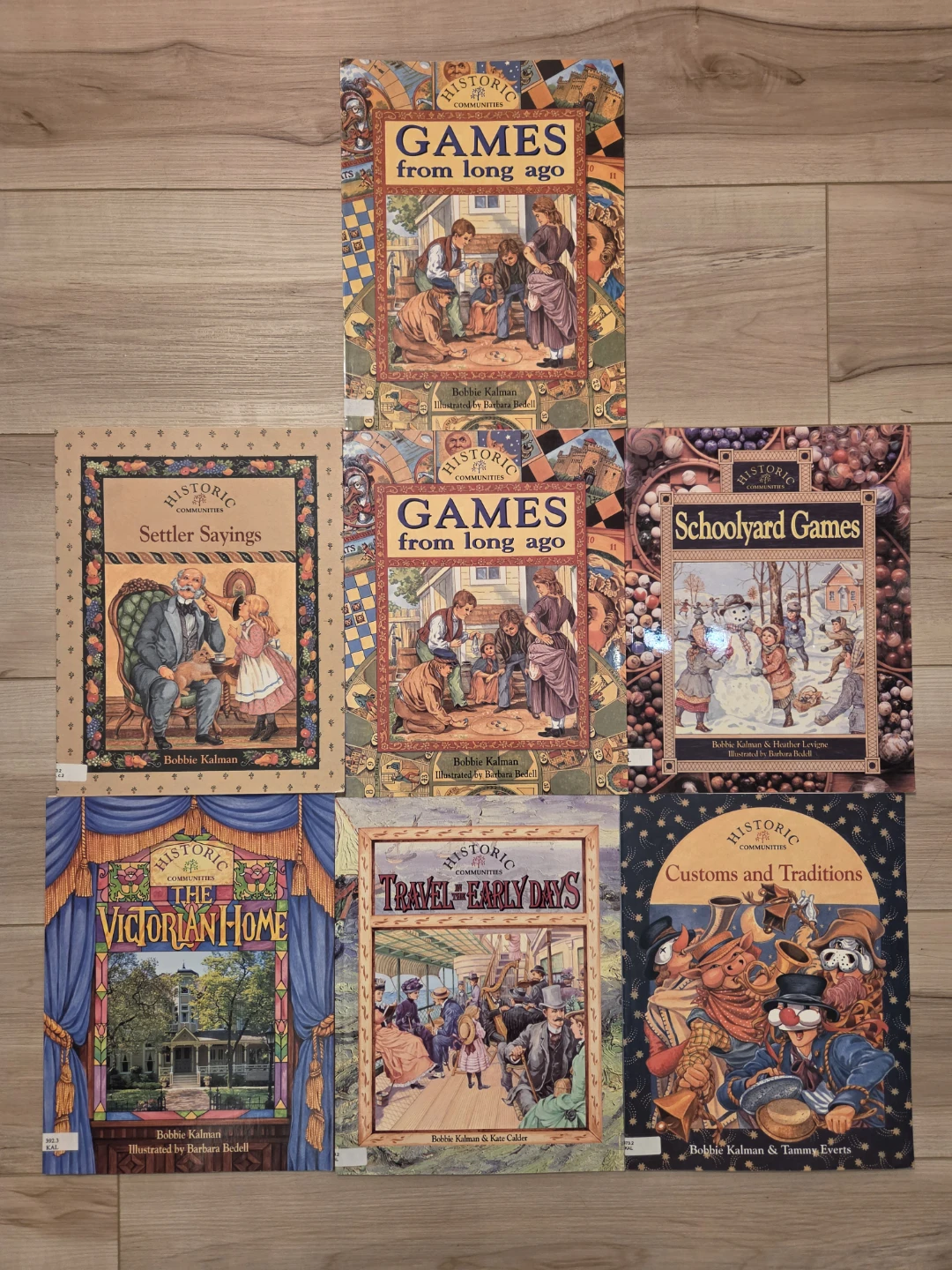 Bobbie Kalman Historic Communities Kids Books Bundle