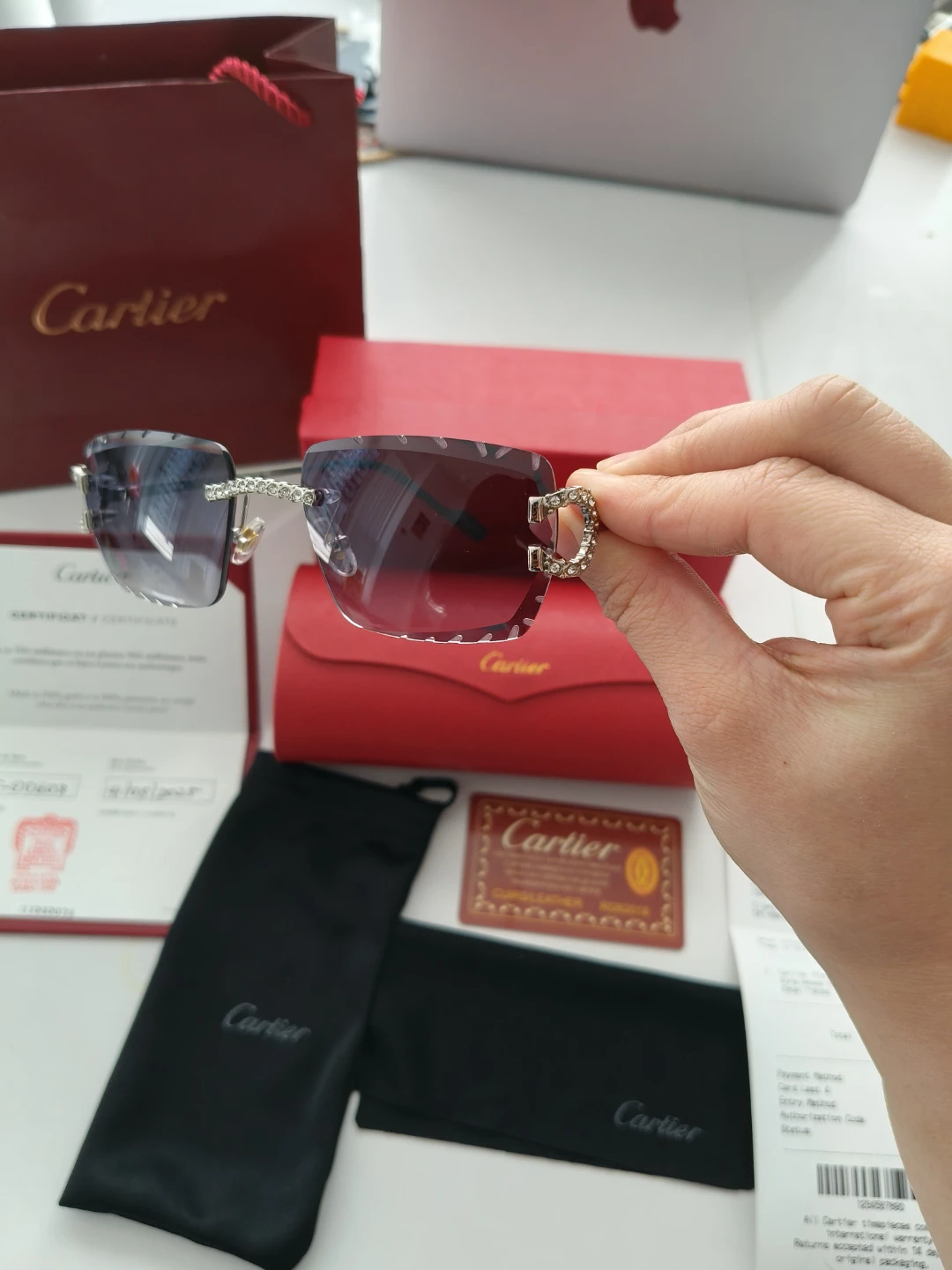 Cartier Rimless Sunglasses - photo 2