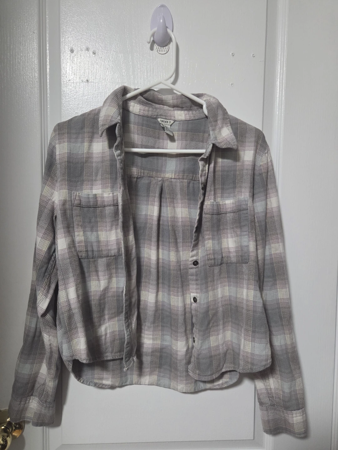 Forever 21 Plaid Flannel Shirt