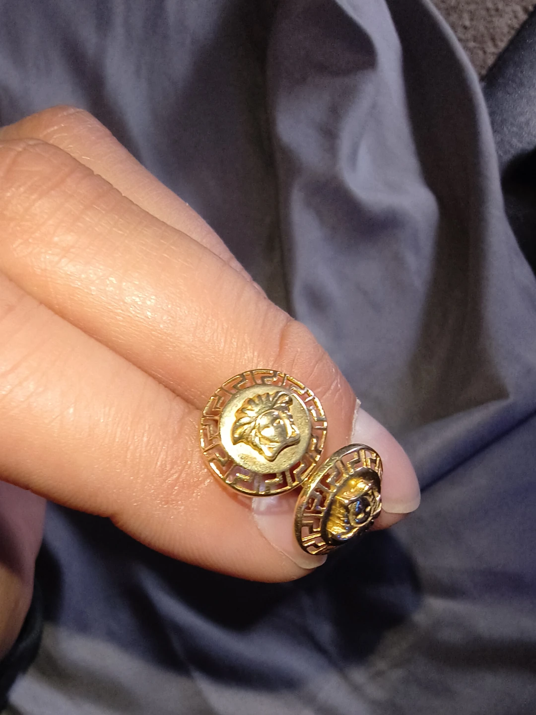 Versace Medusa Stud Earrings - photo 2