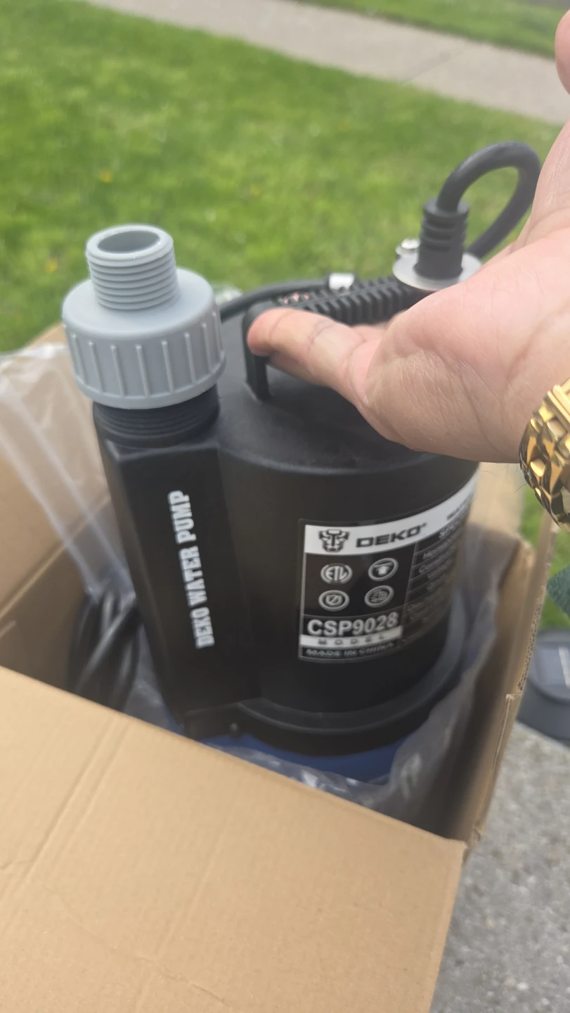 DEKO Thermoplastic Utility Pump CSP9028 - photo 3