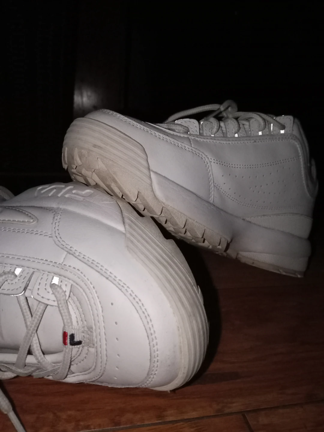 White Fila Disruptor II Sneakers - photo 3