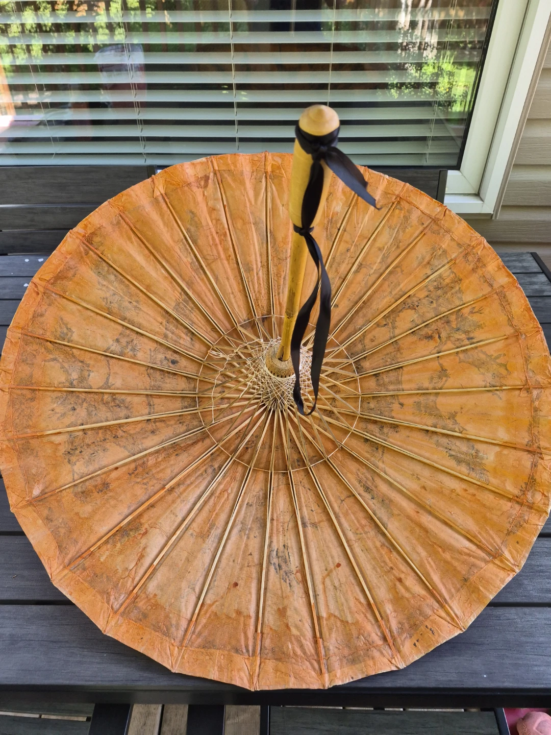 Decorative Asian Parasol Umbrella - photo 2