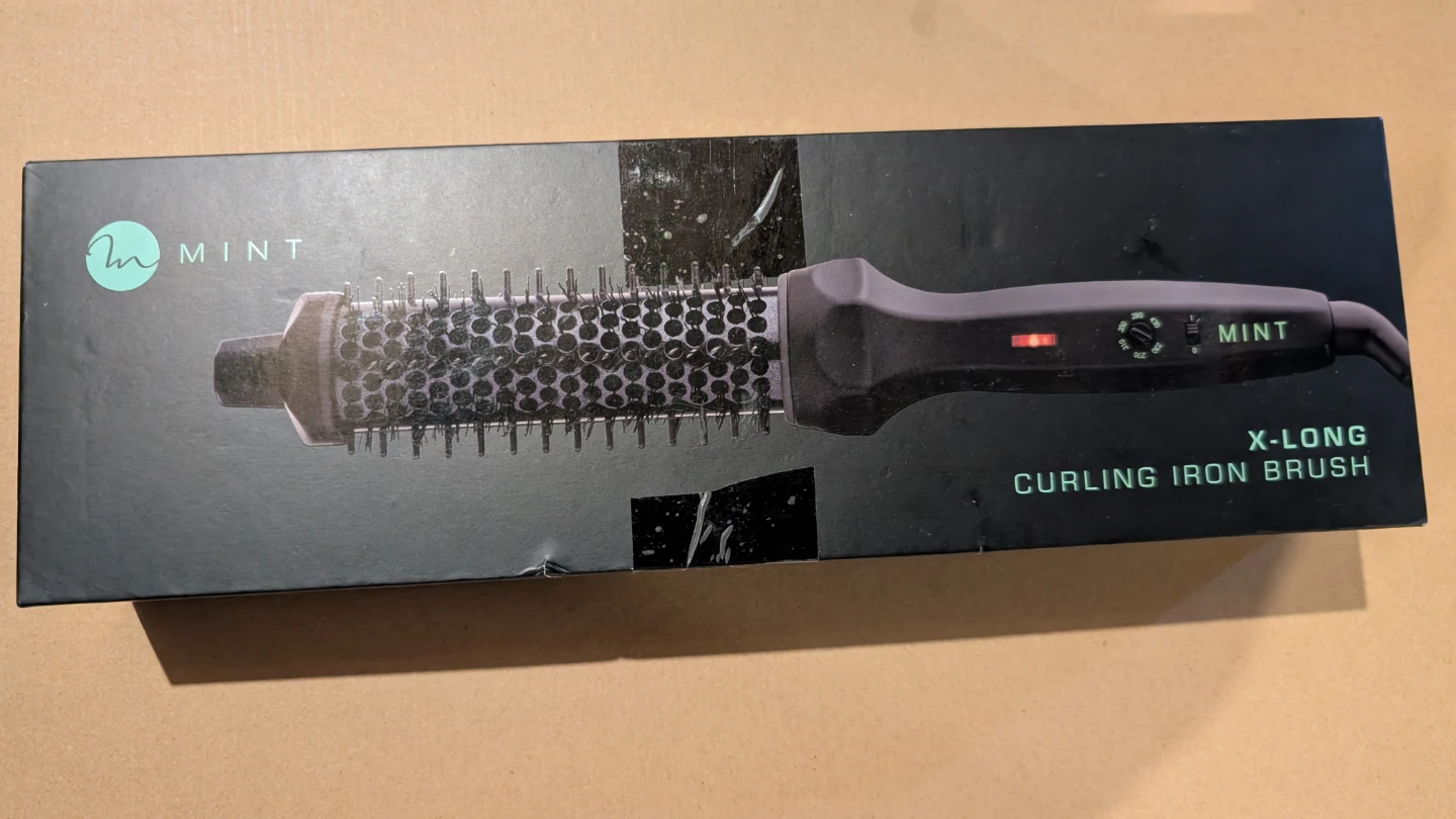 MINT X-LONG Curling Iron Brush