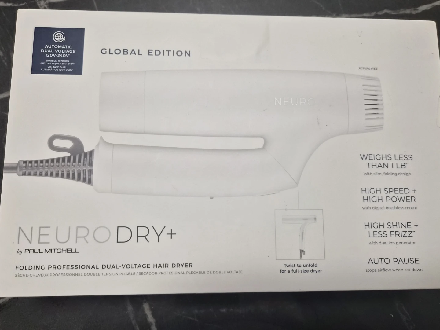 Neuro Dry+ Folding Professional Dual-Voltage