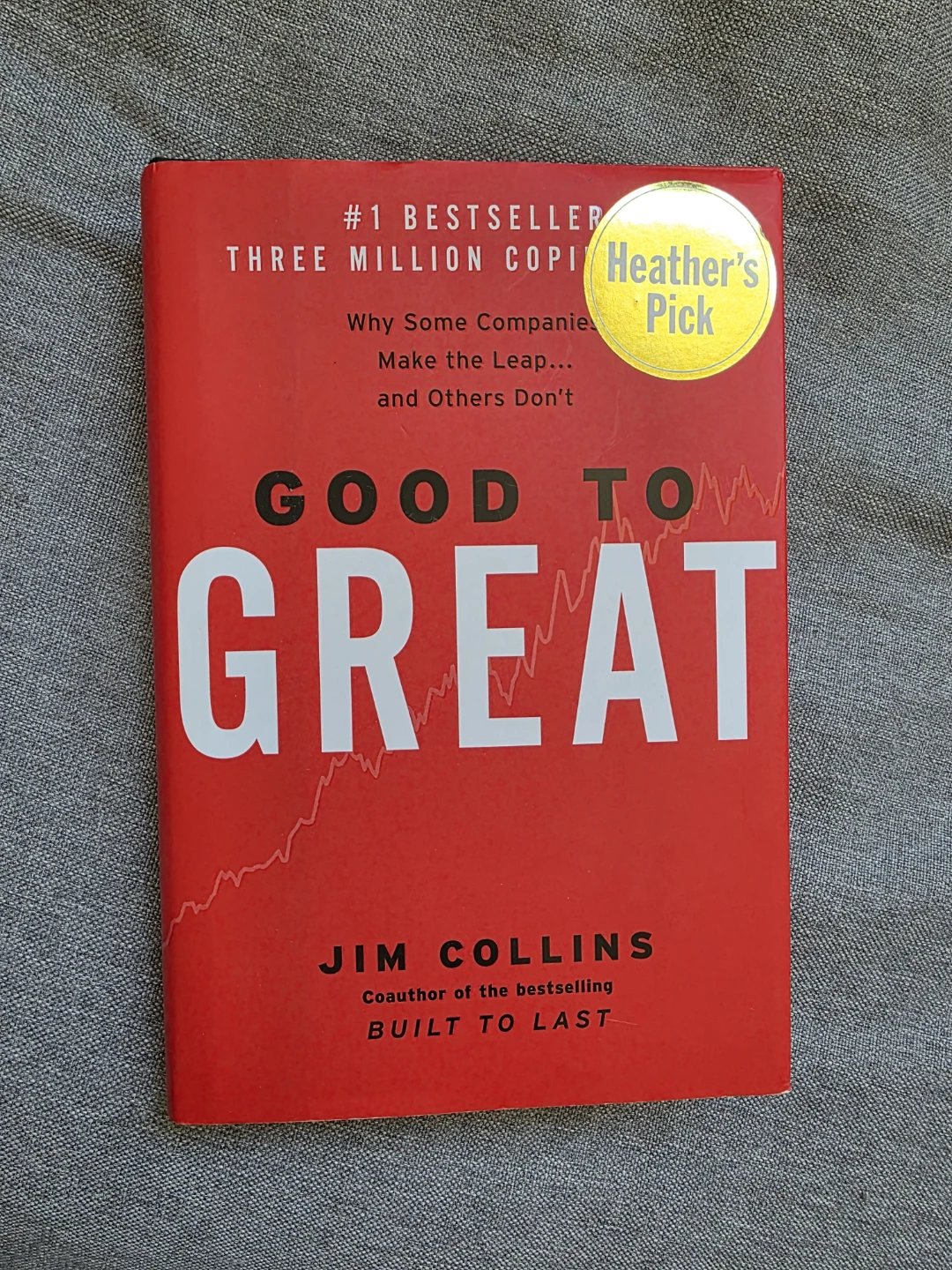 Good to Great Book by Jim Collins