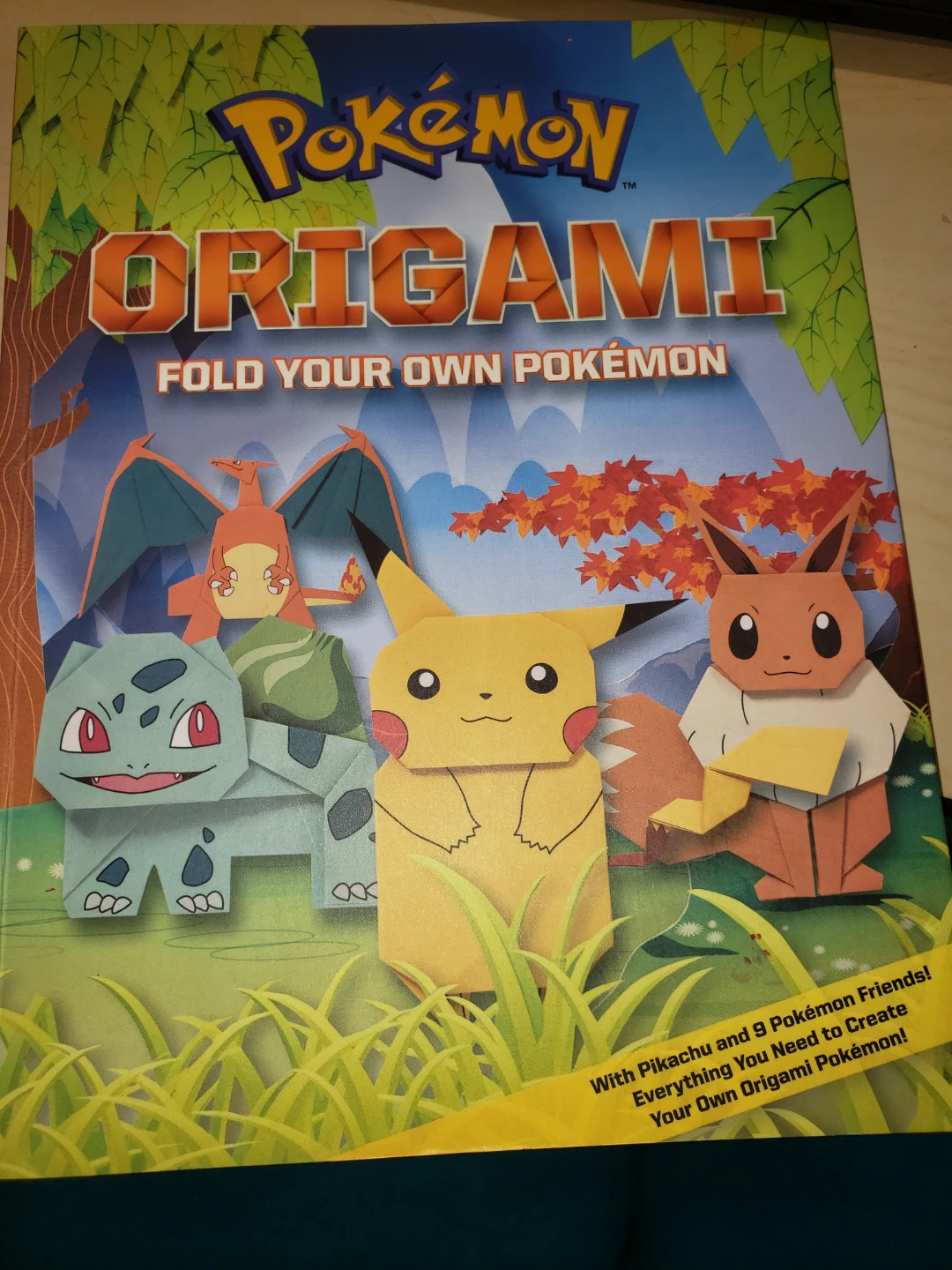 Pokemon Origami: Fold Your Own Pokemon Book