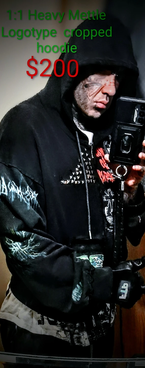 Heavy Mettle Cropped Hoodie - photo 3