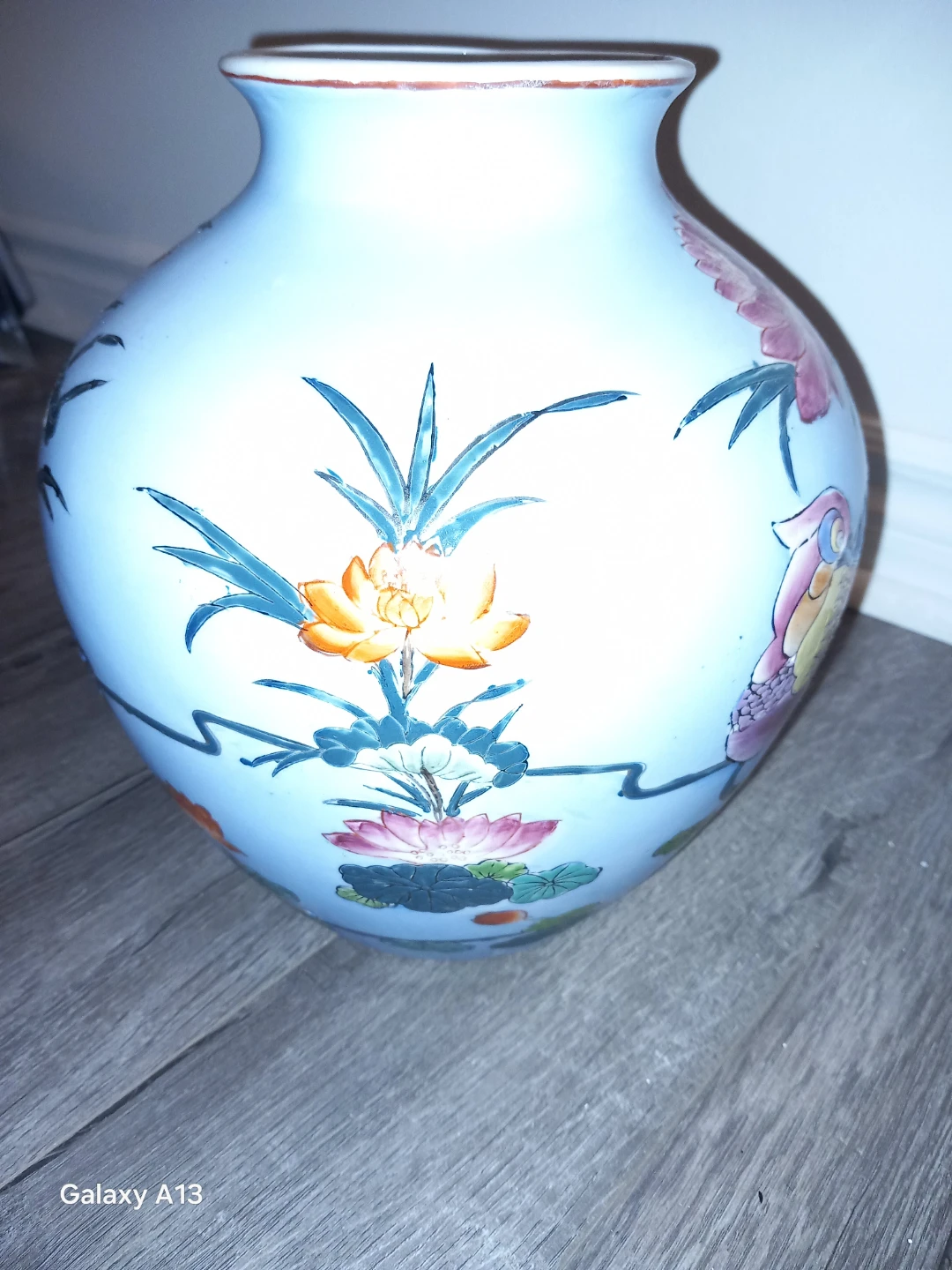 Vintage Chinese vase  signed - photo 3