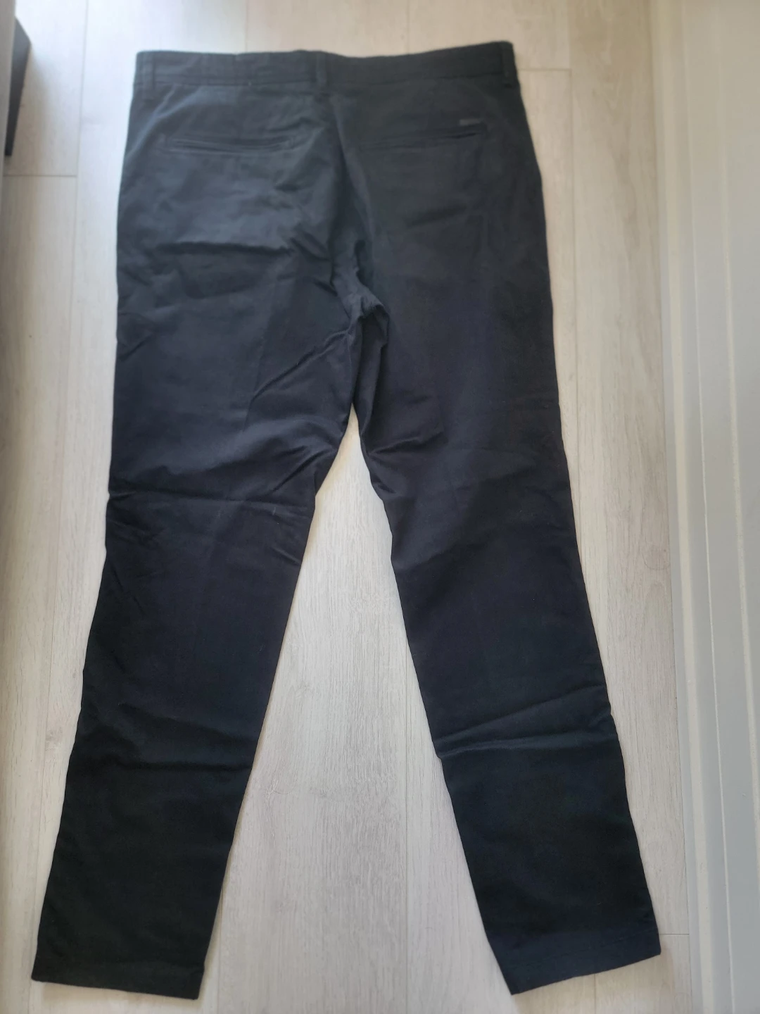 Jack & Jones Slim Fit Black Chino Pants - Size 34x32 - photo 2