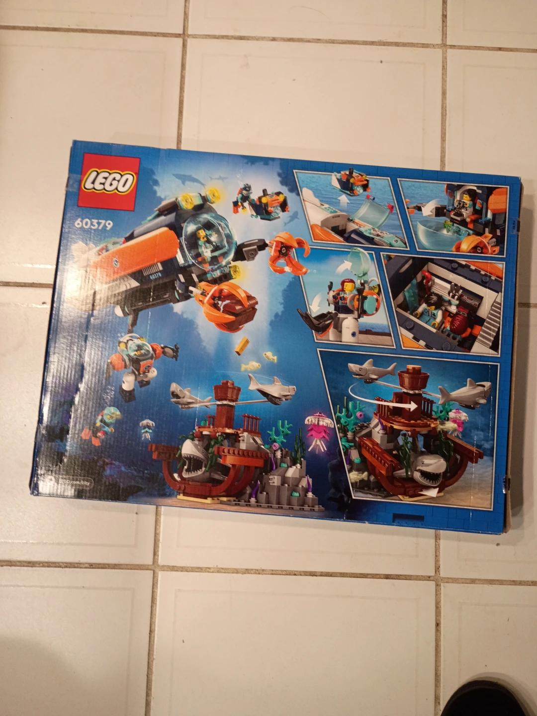 LEGO City Deep Sea Exploration Ship 60379 Building Set