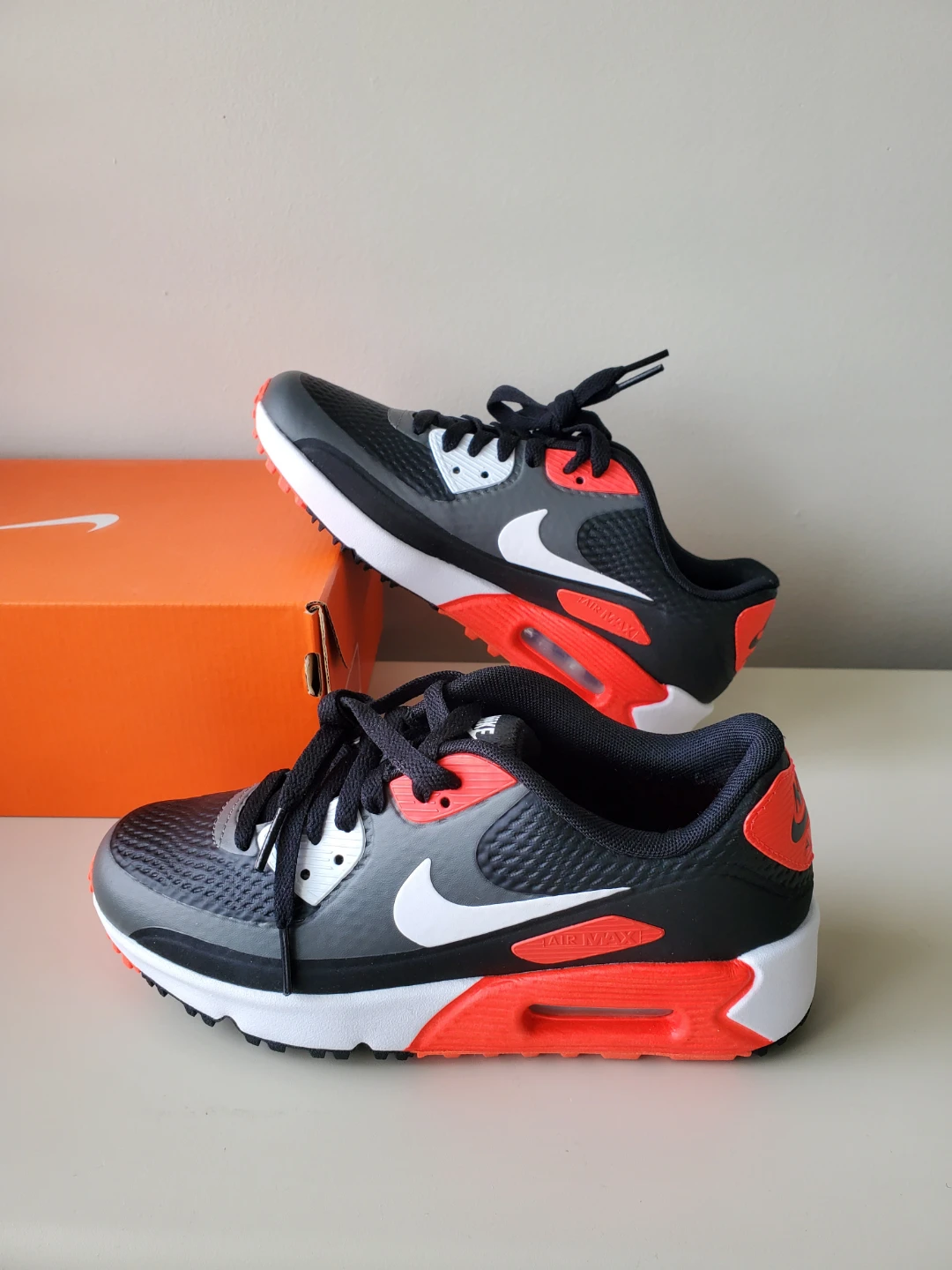 NEW Nike Air Max 90 Golf Shoes - photo 2