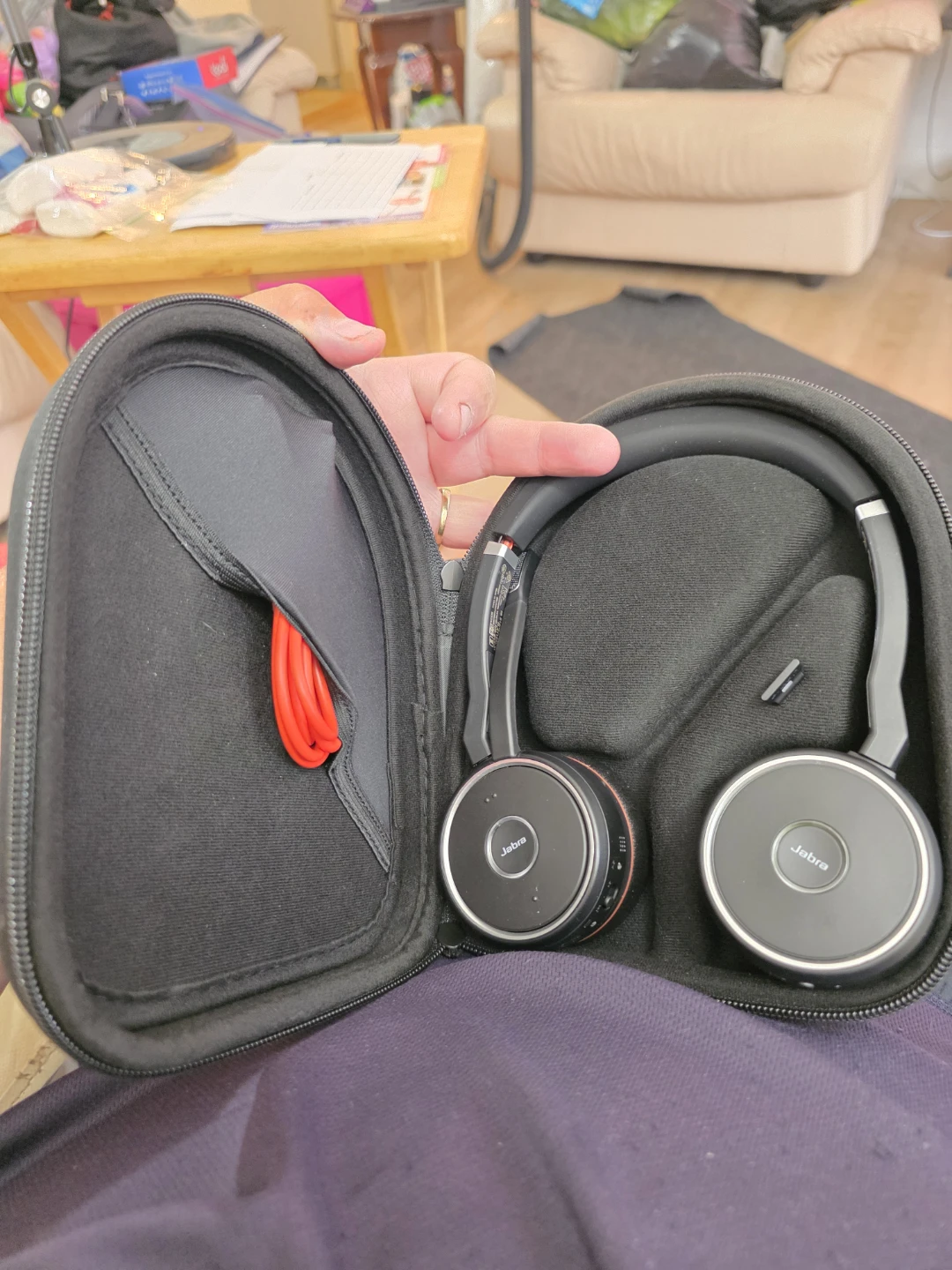 Jabra Evolve 75 Headphones w Case - photo 2