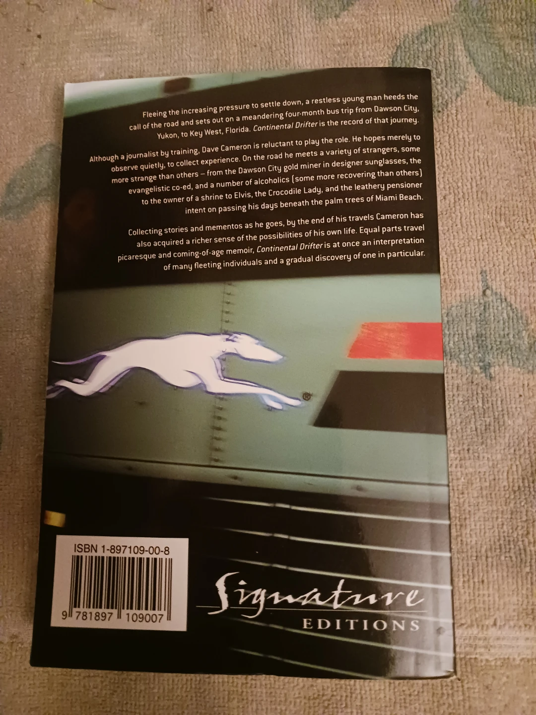 Continental Drifter by Dave Cameron Book - photo 2