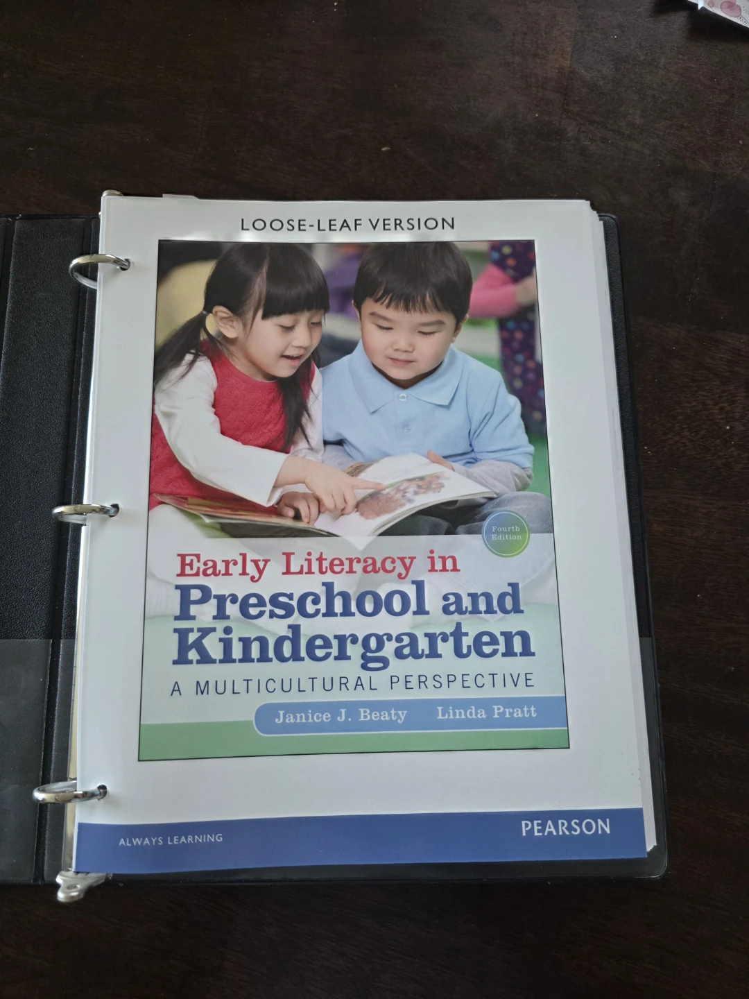 Early Literacy in Preschool and Kindergarten: Multicultural
