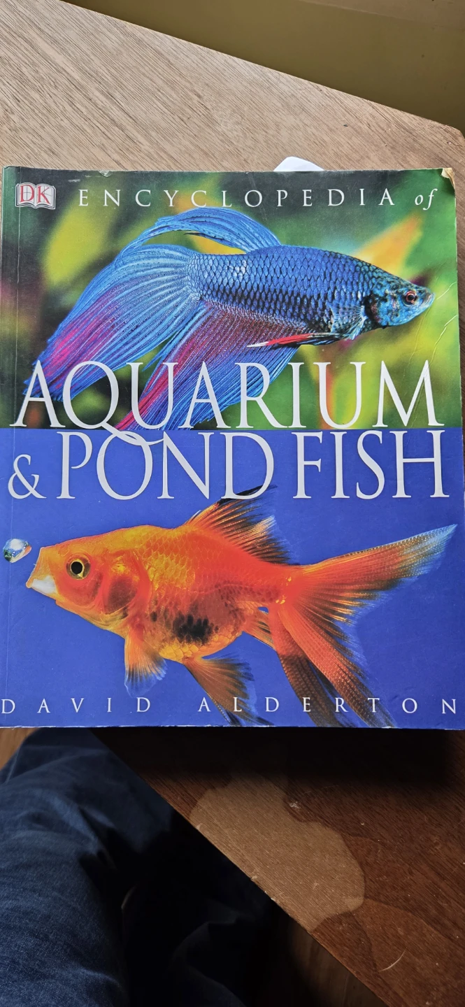 DK Encyclopedia of Aquarium & Pond Fish Book by David Alderton