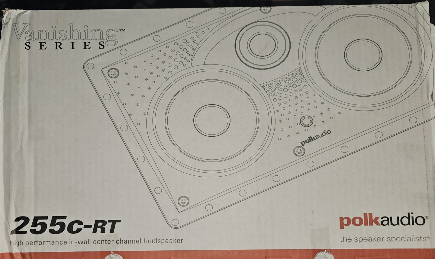 Polk Audio Vanishing Series 255c-RT In-Wall