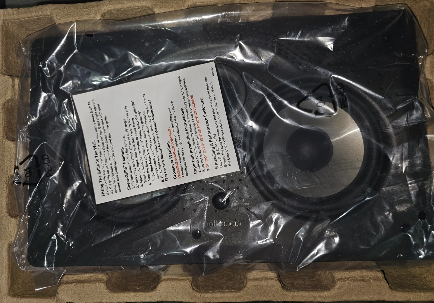 Polk Audio Vanishing Series 255c-RT In-Wall - photo 2