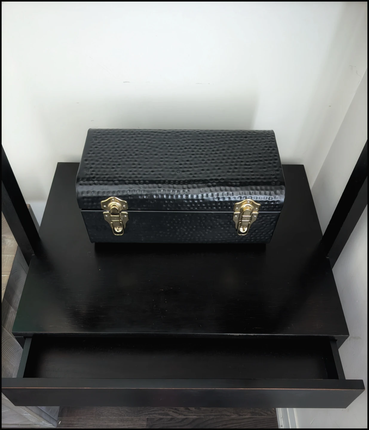 Crate and Barrel leaning desk /shelf - photo 2