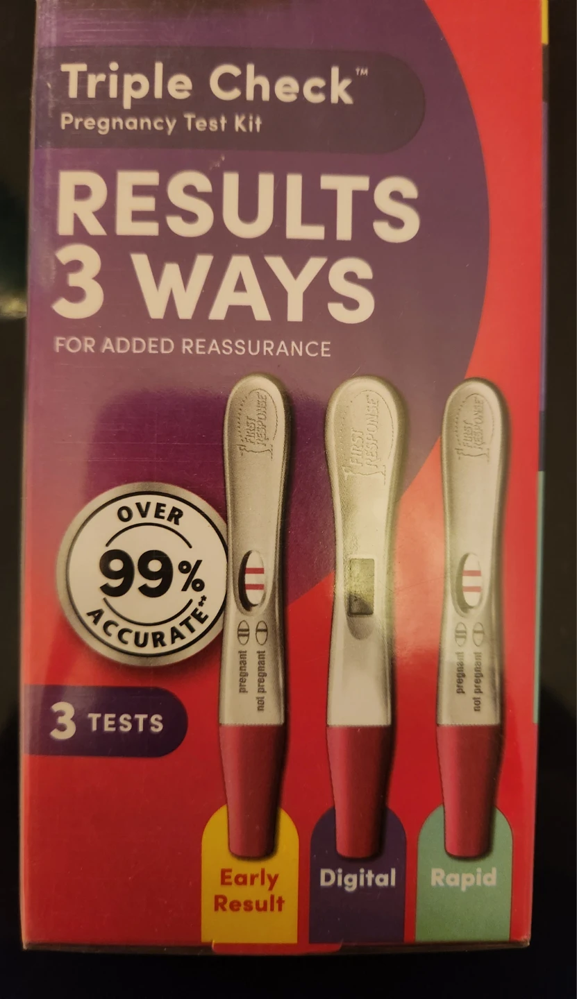 First Response Triple Check Pregnancy Test - photo 4