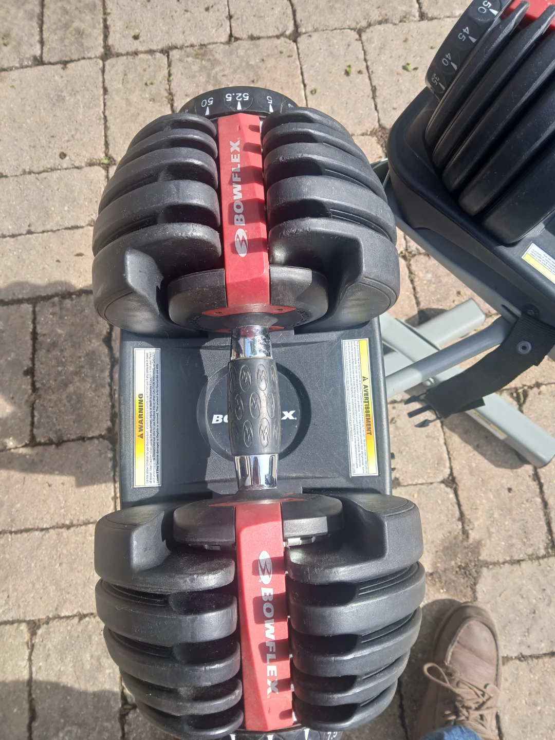 Bowflex SelectTech 552 Adjustable Dumbbells - photo 3