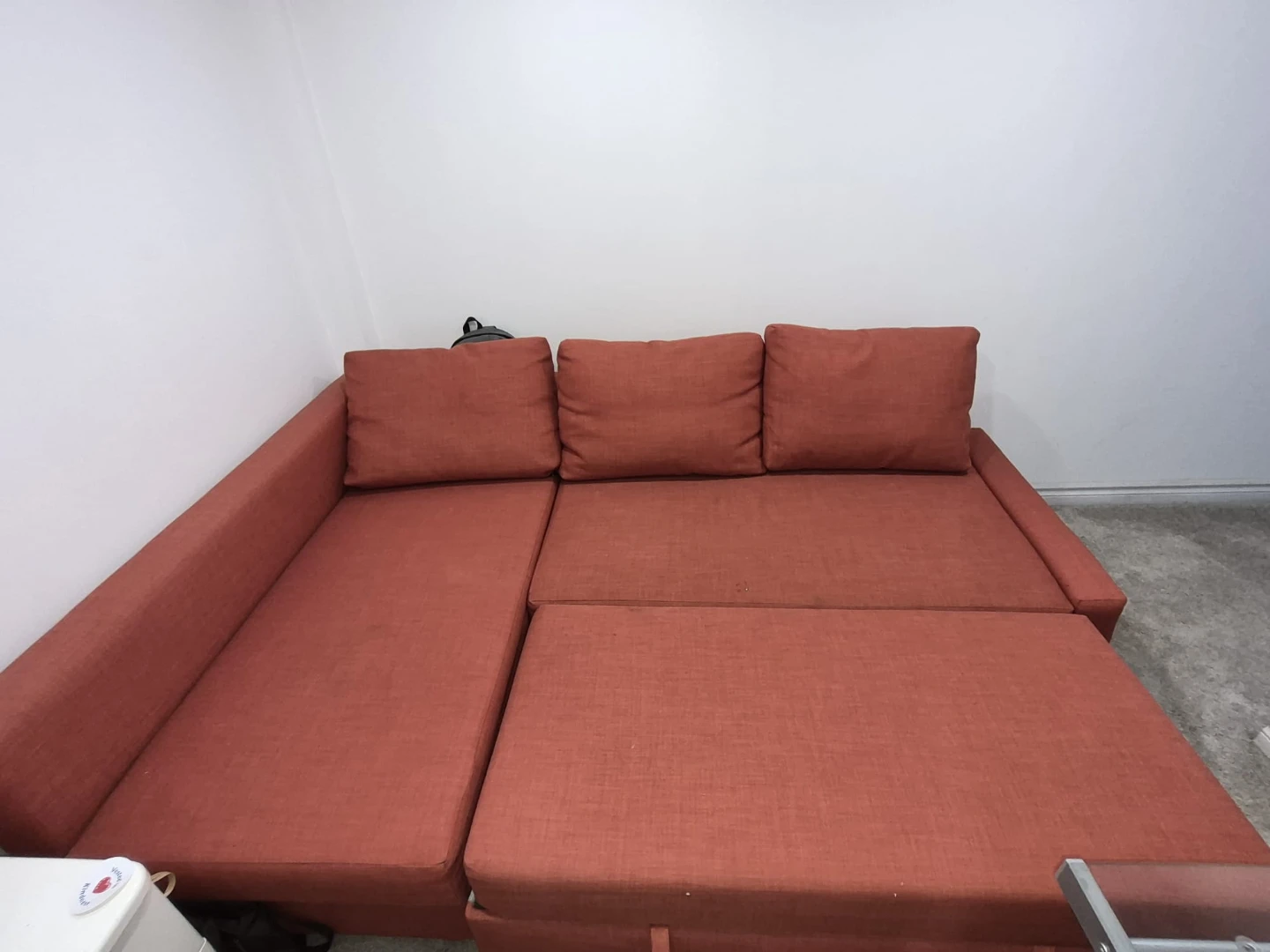 Red Sectional Sofa Bed - photo 3