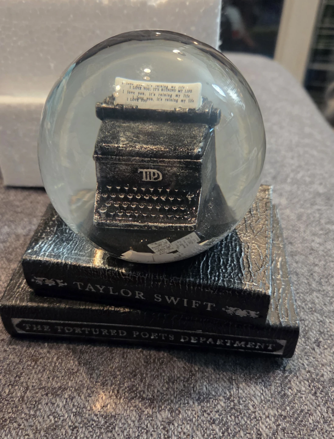 Taylor Swift The Tortured Poets Department Snow Globe - photo 4