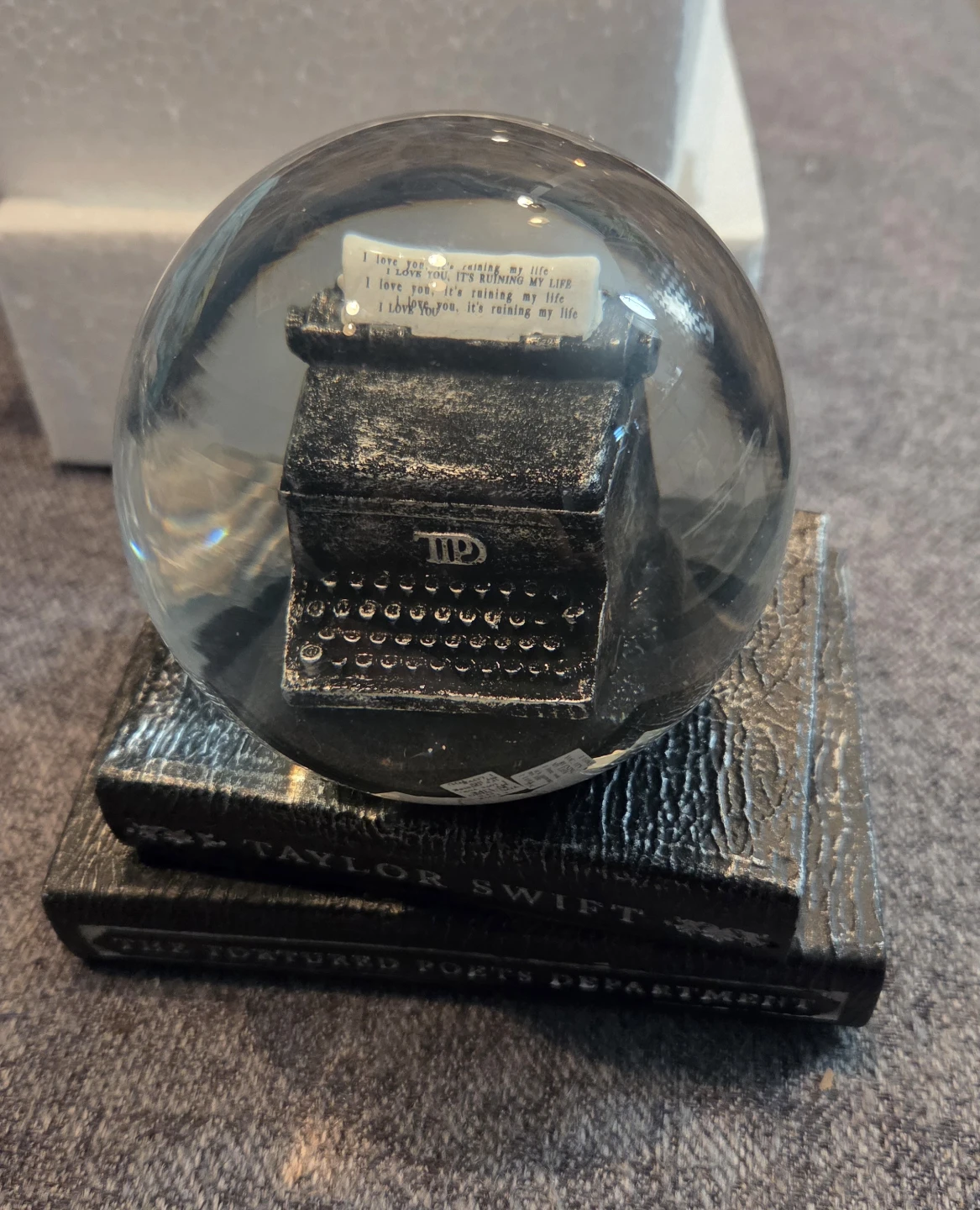 Taylor Swift The Tortured Poets Department Snow Globe - photo 5